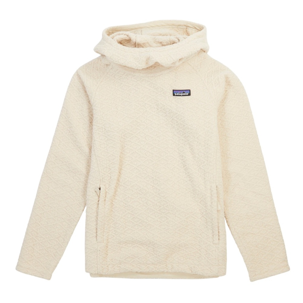 Patagonia Diamond Capra hoodie pullover sweatshirt oyster white